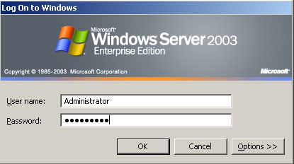 forgot Windows server 2003/R2 password