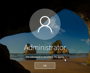 forgot Windows server 2016 administrator password