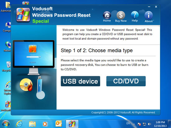 Choose USB Device